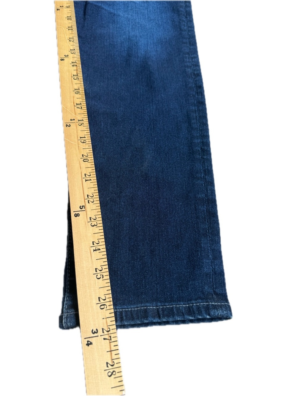 Anthropologie High Rise Slim Straight Stevie Ankle Petite Jeans - Picture 12 of 12